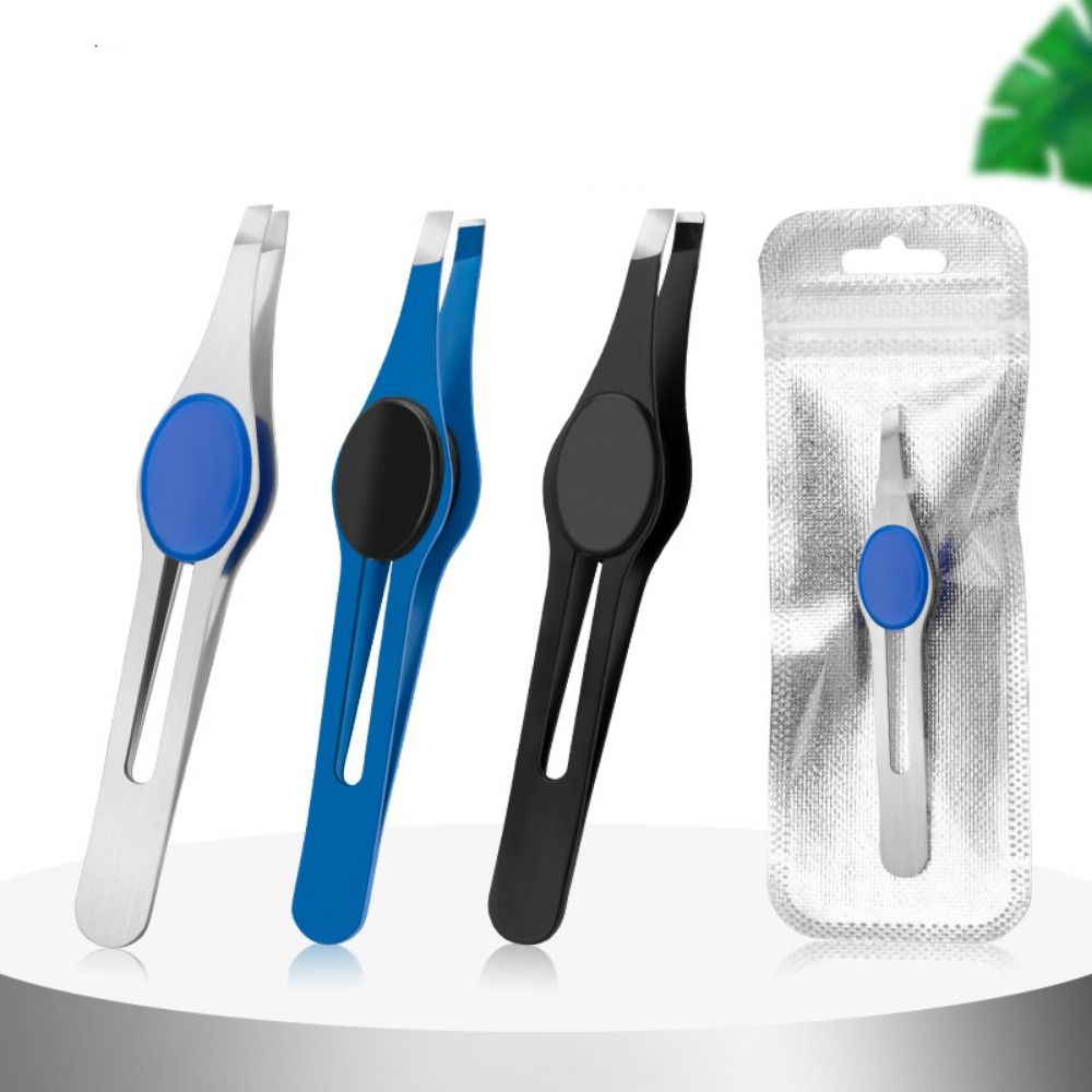 Stainless Steel Eyebrow Tweeze - Hair Care Tools ulasan dan harga