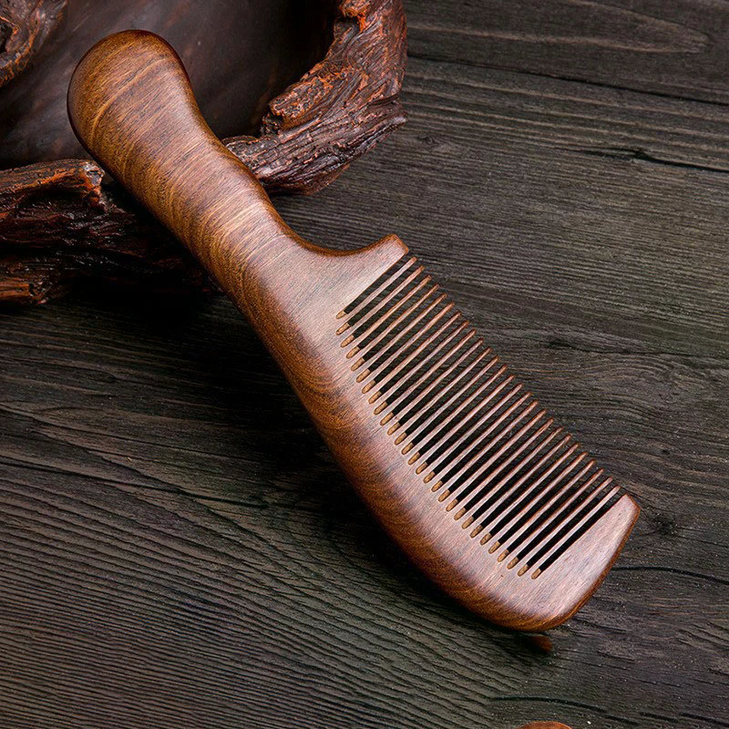 Natural Sandalwood Hair Combs  - Hair Care Gift ulasan dan harga