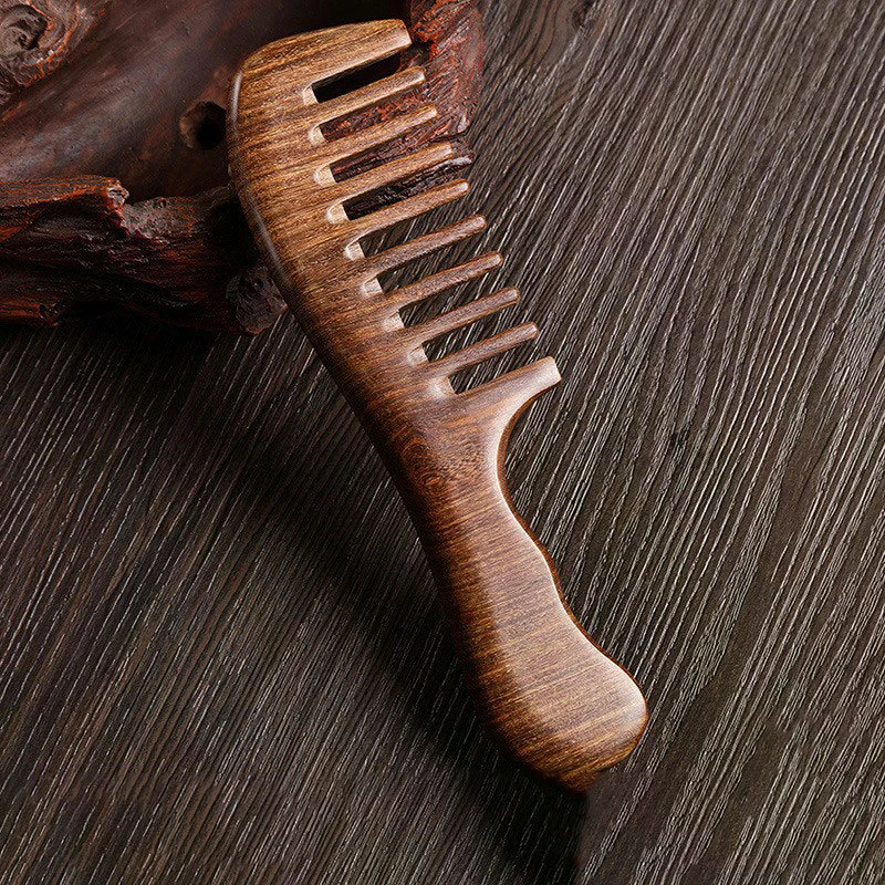 Natural Sandalwood Hair Combs  - Hair Care Gift ulasan dan harga