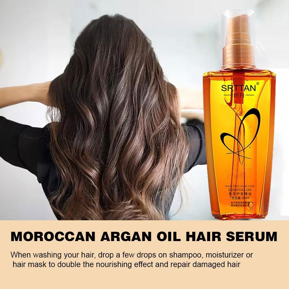 Moroccan Argan Oil Hair Serum  - Argan Oil Treatment ulasan dan harga