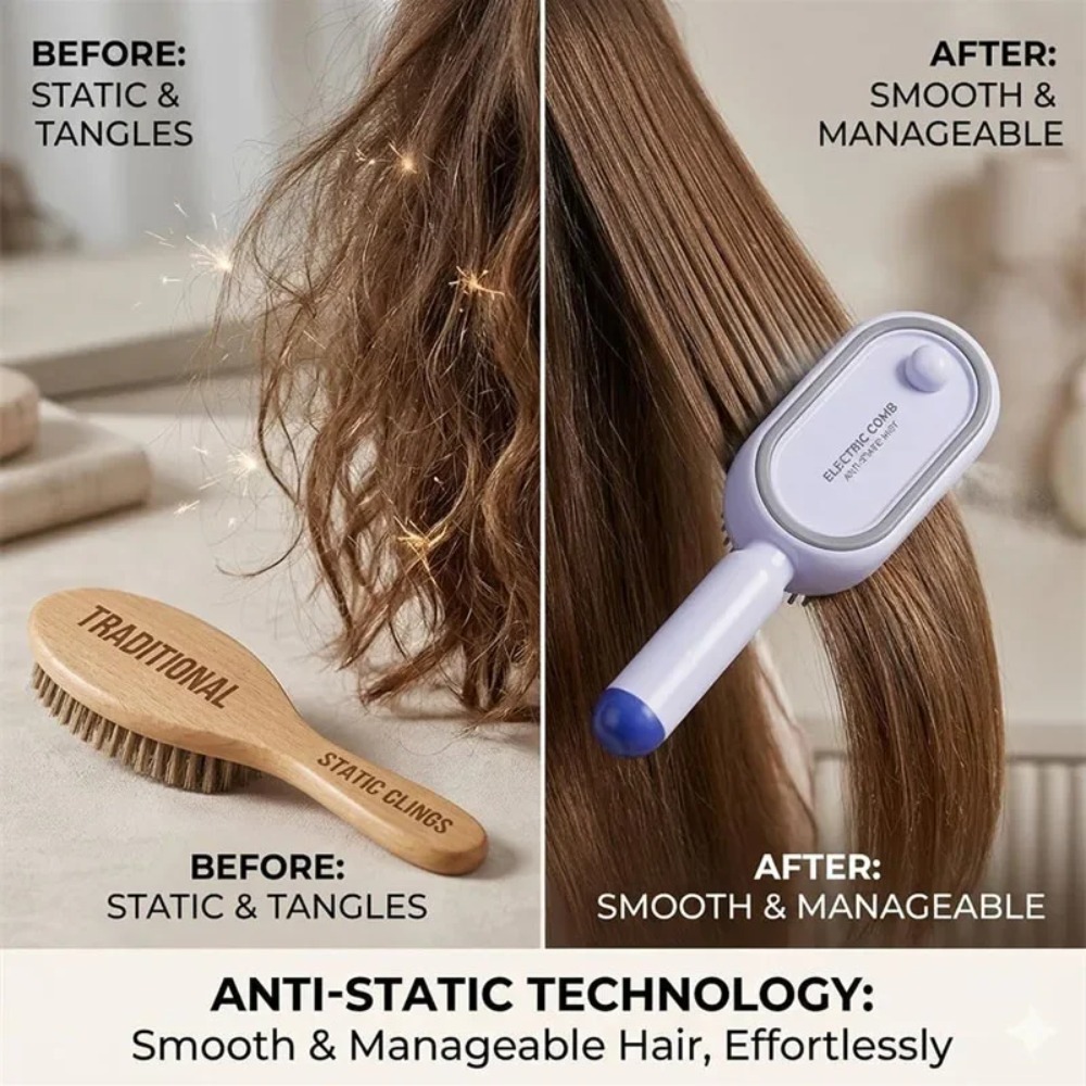 Multifunctional Massage Comb,E - Hair Care Gift ulasan dan harga