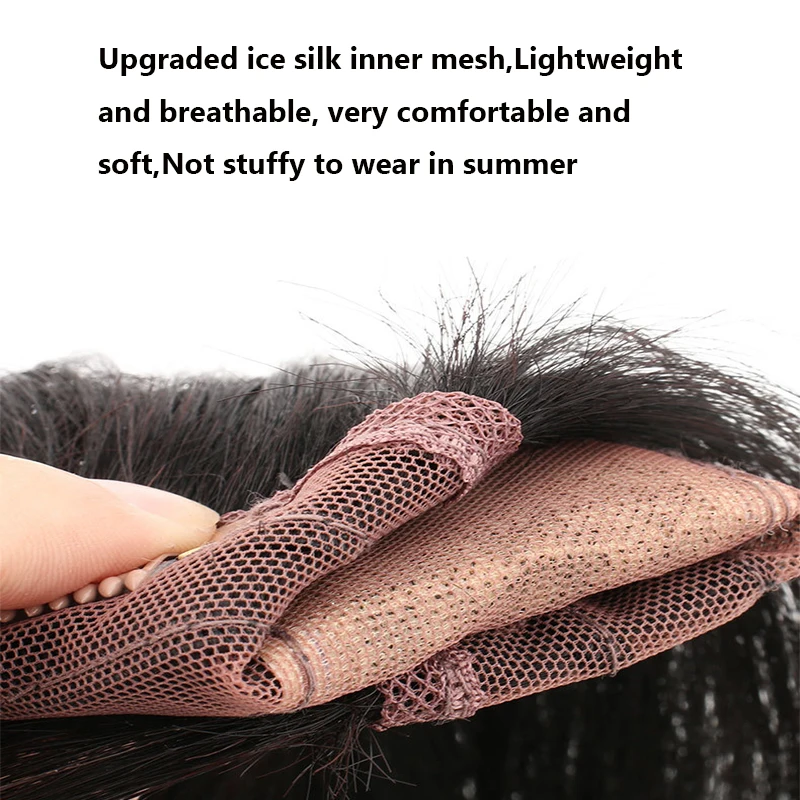 Straight Silk Top Base Topper  - Clip In Hair Piece ulasan dan harga