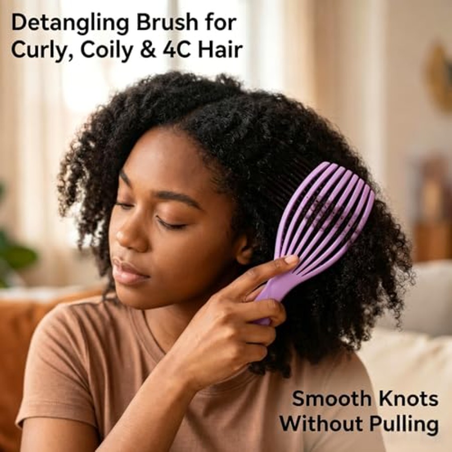 URTHEONE Detangling Hair Brush - Detangling Wide Comb ulasan dan harga
