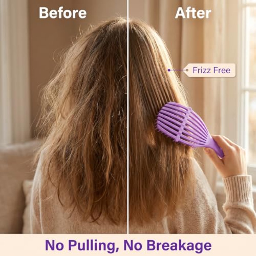 URTHEONE Detangling Hair Brush - Detangling Wide Comb ulasan dan harga