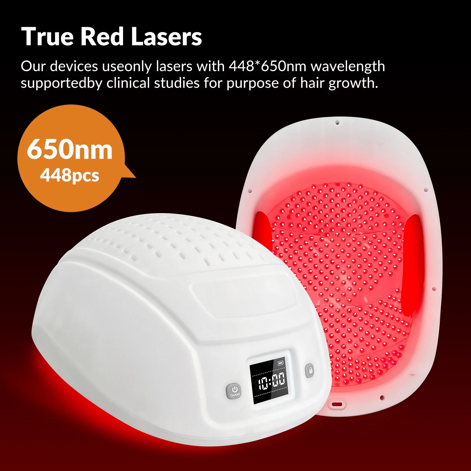 Hair Growth Cap Anti Hair Loss - Hair Care Vegan ulasan dan harga
