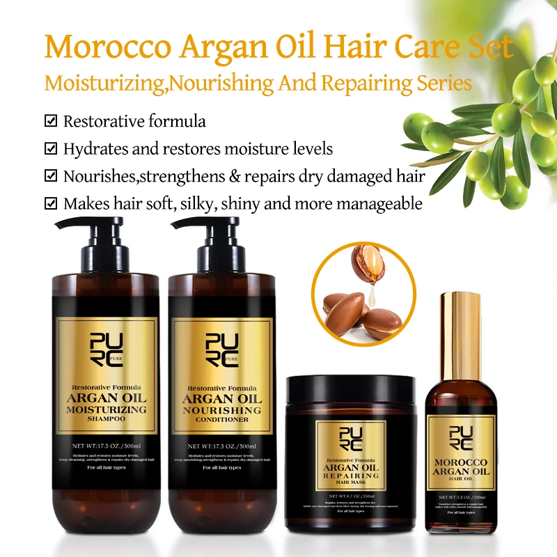 Morocco Argan Oil Shampoo Cond - Argan Oil Treatment ulasan dan harga
