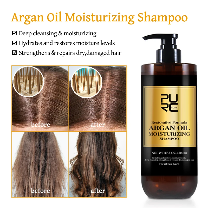Morocco Argan Oil Shampoo Cond - Argan Oil Treatment ulasan dan harga