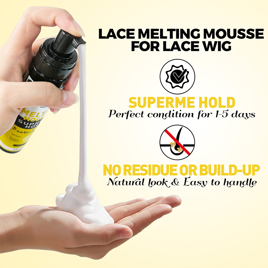 100ml Women Wig Melting Mousse - Edge Control Gel ulasan dan harga