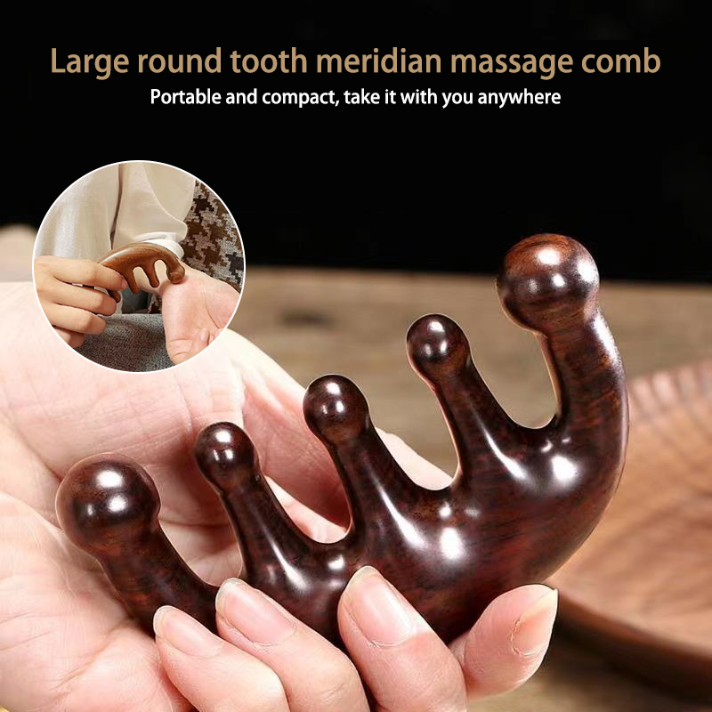 1Pcs Resin Five Wide Tooth Mer - Detangling Wide Comb ulasan dan harga