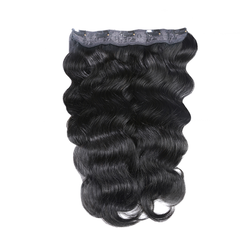 Body Wave Clip ins Human Hair  - Clip In Hair Piece ulasan dan harga