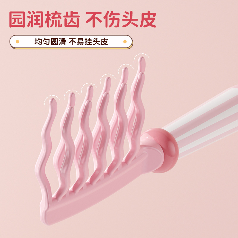 Double Row Wavy Tooth Hair Sty - Hair Care Wavy Hair ulasan dan harga