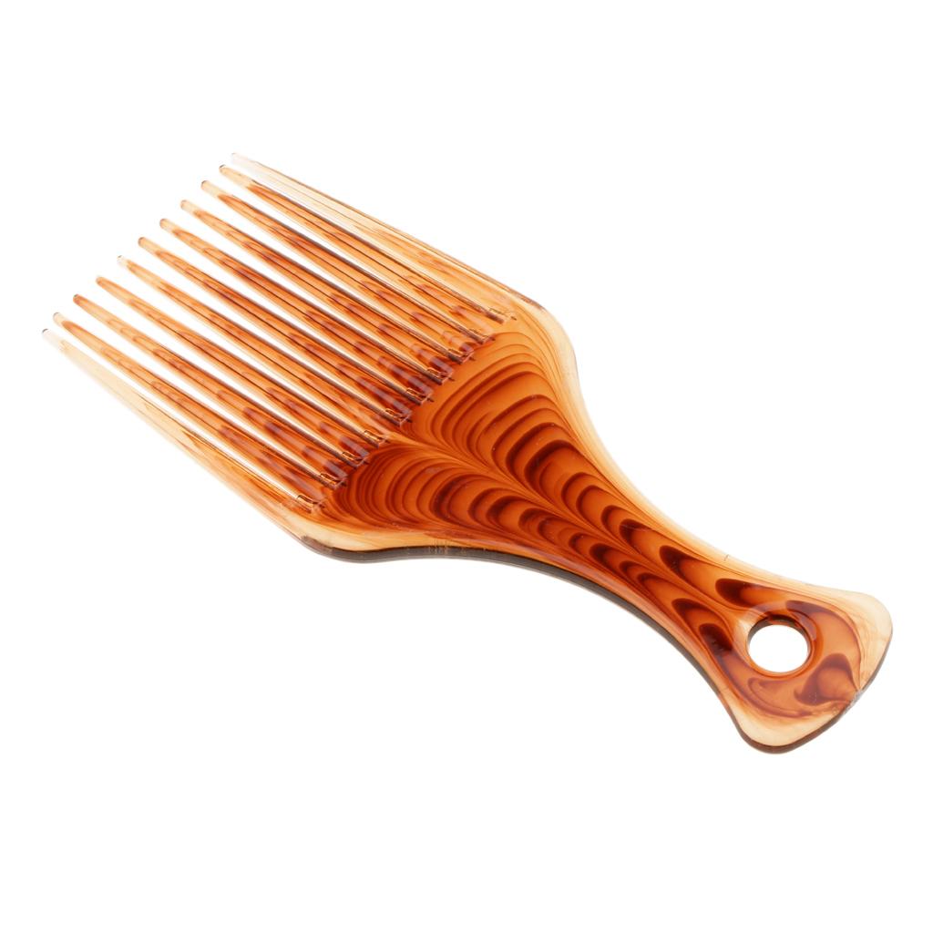 Wide Tooth Afro Hair Pick Comb - Detangling Wide Comb ulasan dan harga