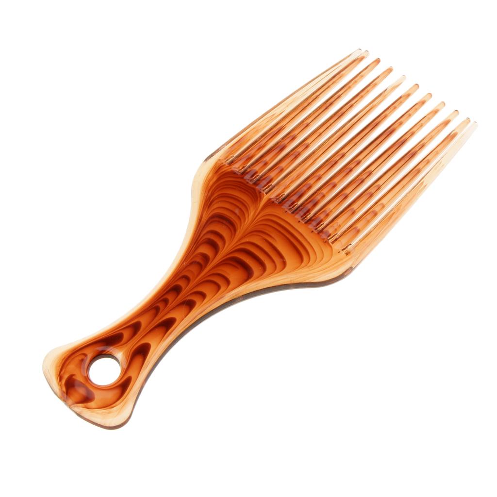 Wide Tooth Afro Hair Pick Comb - Detangling Wide Comb ulasan dan harga