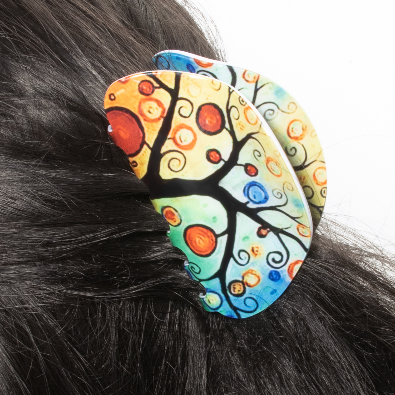 1pc Half circle countryside sc - Hair Care Vegan ulasan dan harga