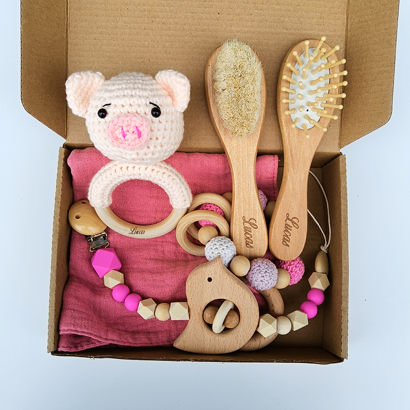 Wooden Custom Name Baby Care H - Hair Care Gift ulasan dan harga