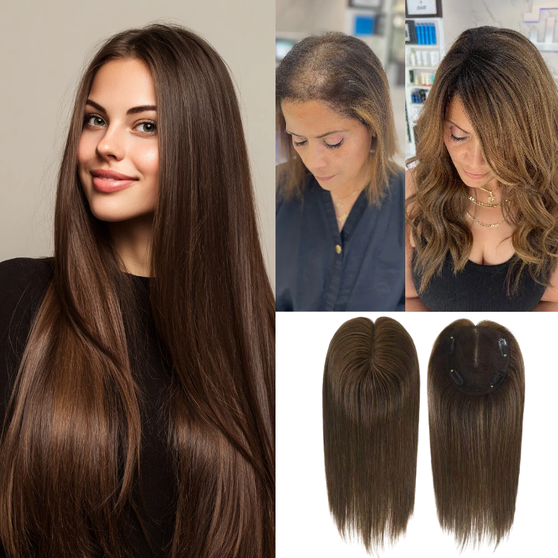 Human Hair Frontal Lace Hair P - Clip In Hair Piece ulasan dan harga
