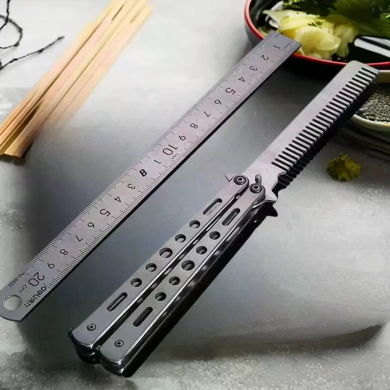1Pcs Stainless Steel Practice  - Hair Care Tools ulasan dan harga