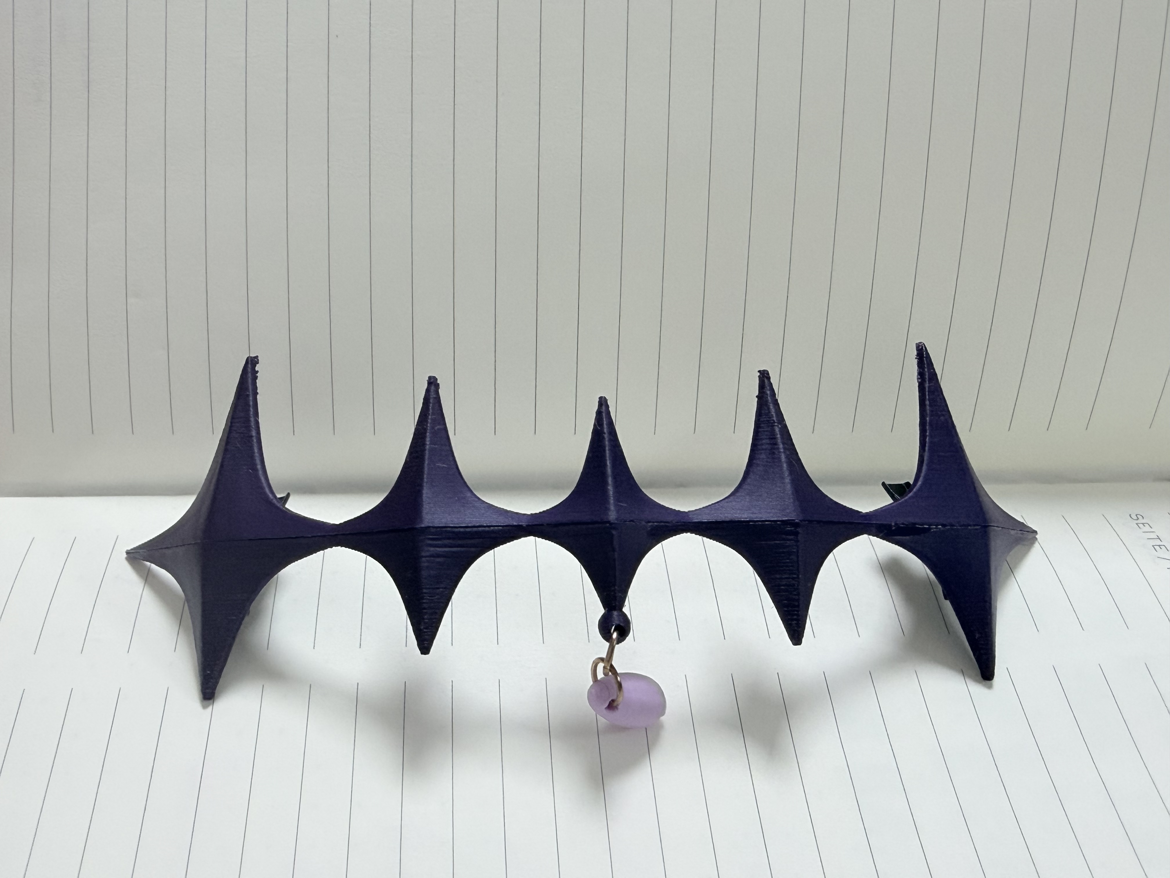 Moria Ruruka Cosplay Prop Head - Clip In Hair Piece ulasan dan harga
