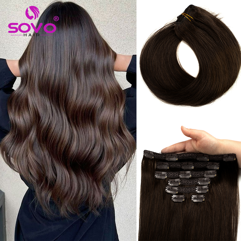 Clip In Hair Extension 100% Re - Clip In Hair Piece ulasan dan harga