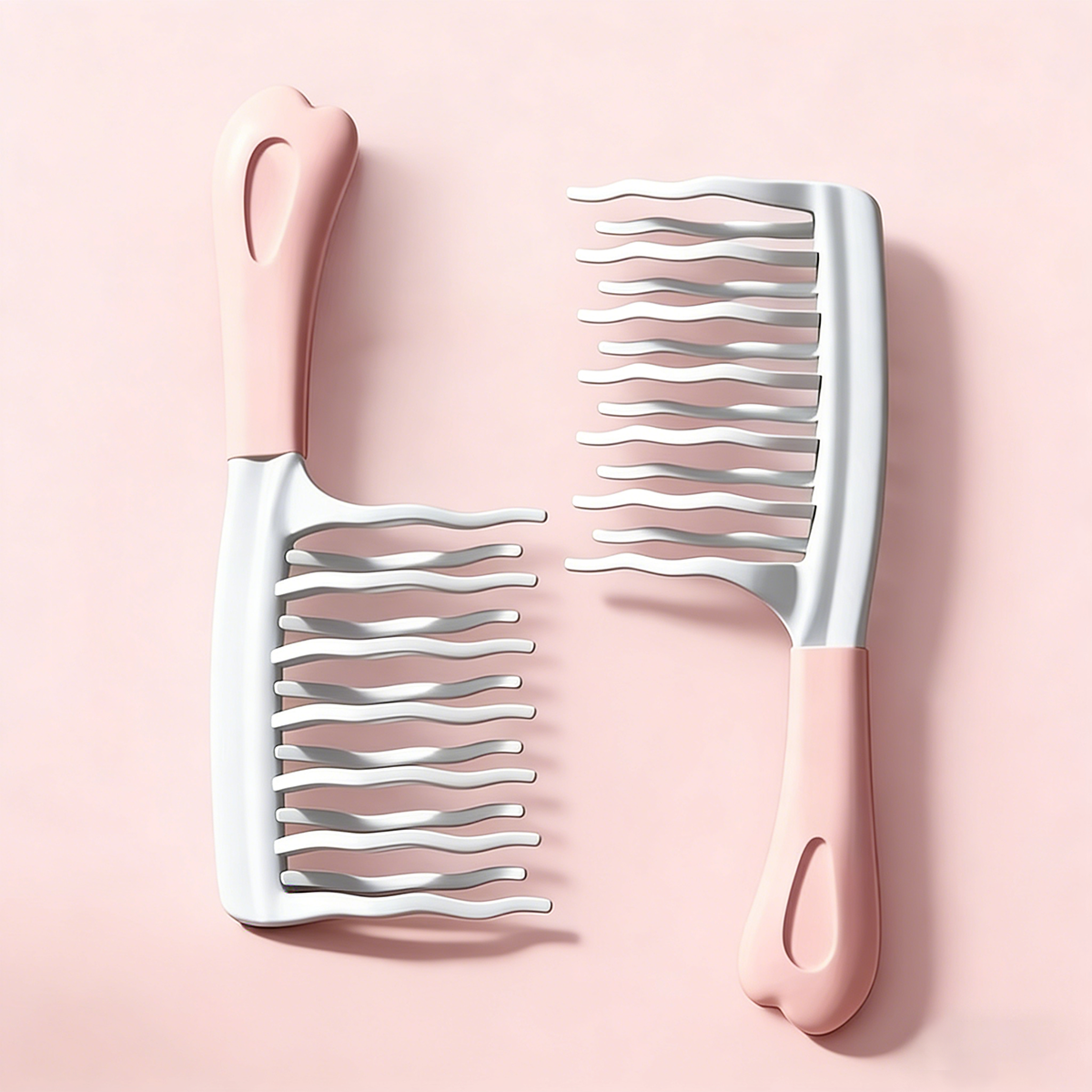1pc Double Row Wavy Tooth Curl - Hair Care Wavy Hair ulasan dan harga