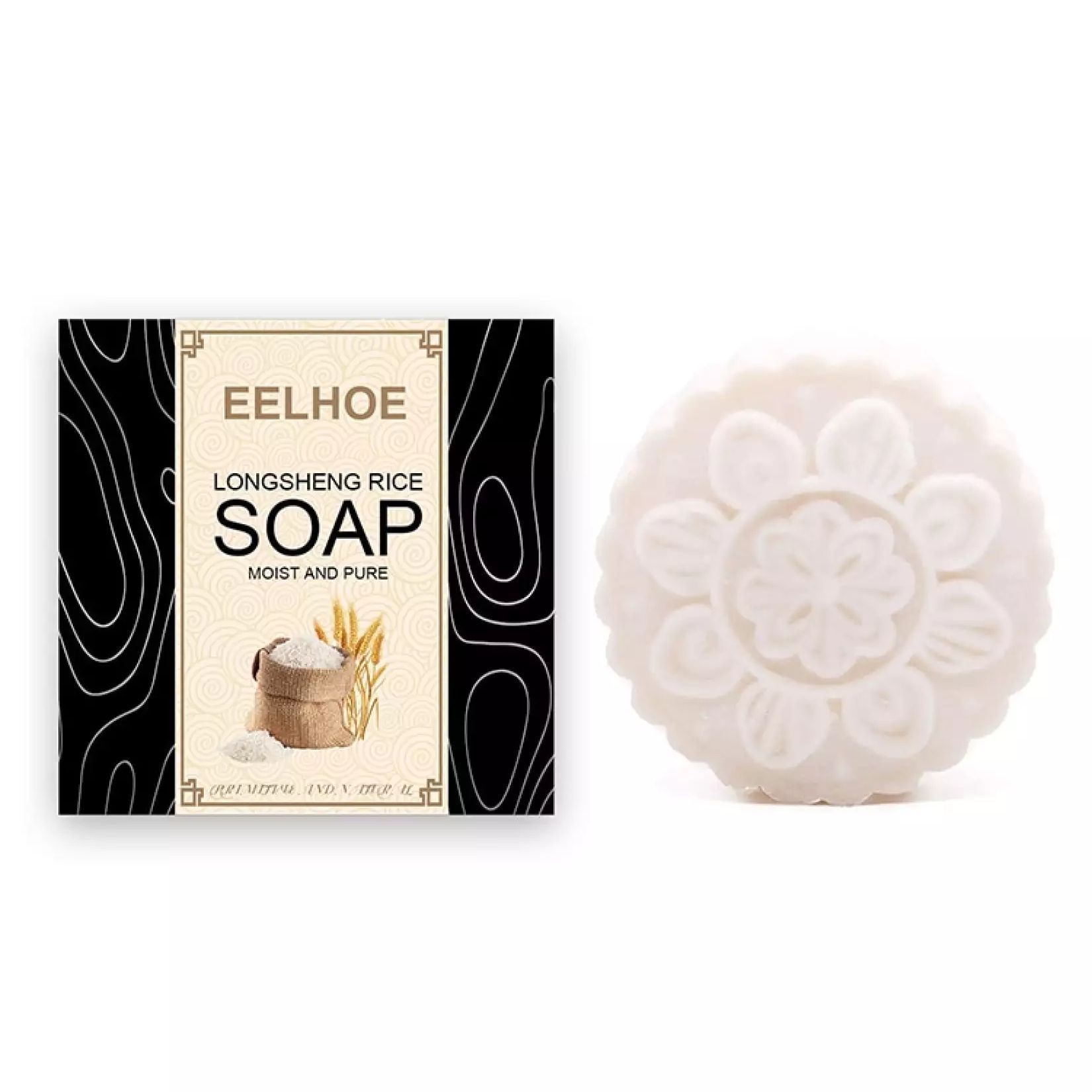 EELHOE Rice Soap Shampoo Handc - Hair Care Wavy Hair ulasan dan harga