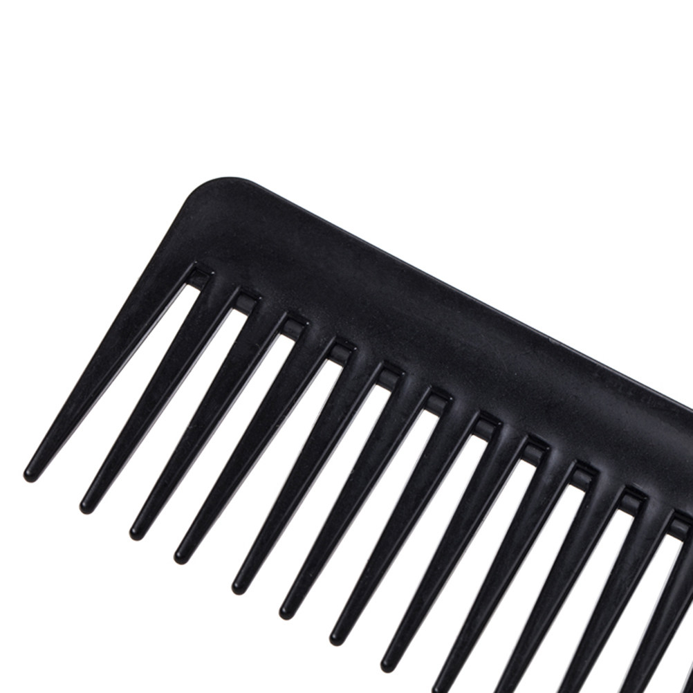 Plastic Haircut Comb Rounded T - Detangling Wide Comb ulasan dan harga