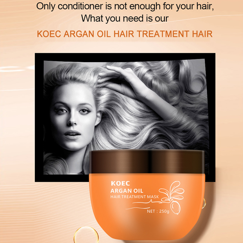 KOEC 250g Argan Oil Hair Treat - Argan Oil Treatment ulasan dan harga
