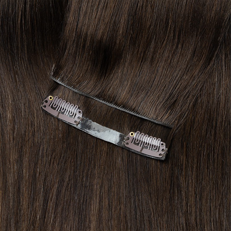 Invisible Thick PU Clip In Hum - Clip In Hair Piece ulasan dan harga