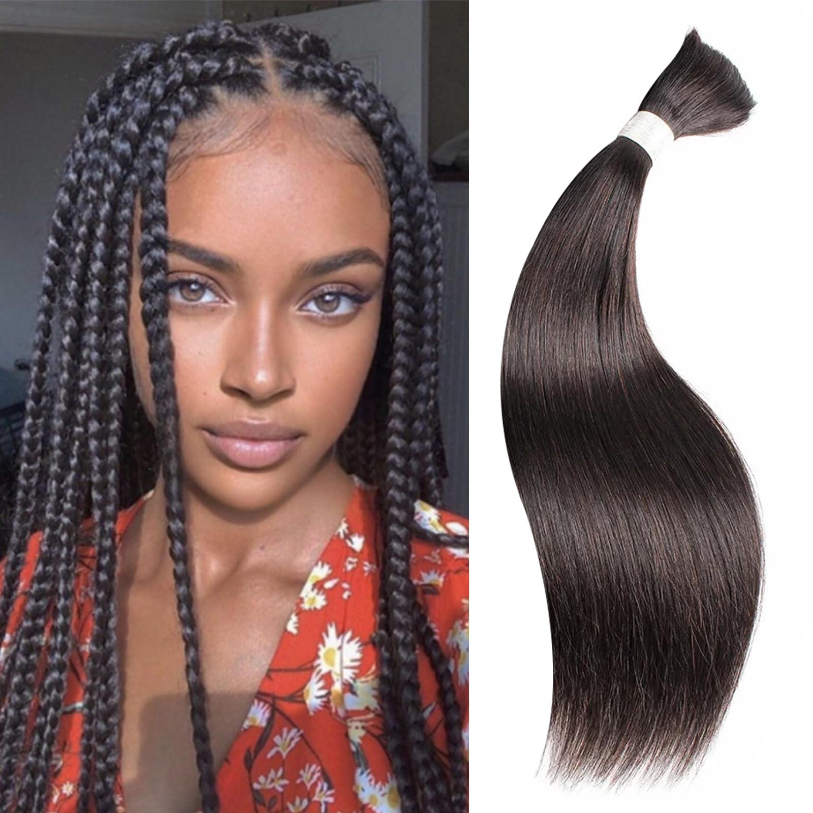 SIXQUEEN Human Braiding Hair f - Hair Care Gift ulasan dan harga